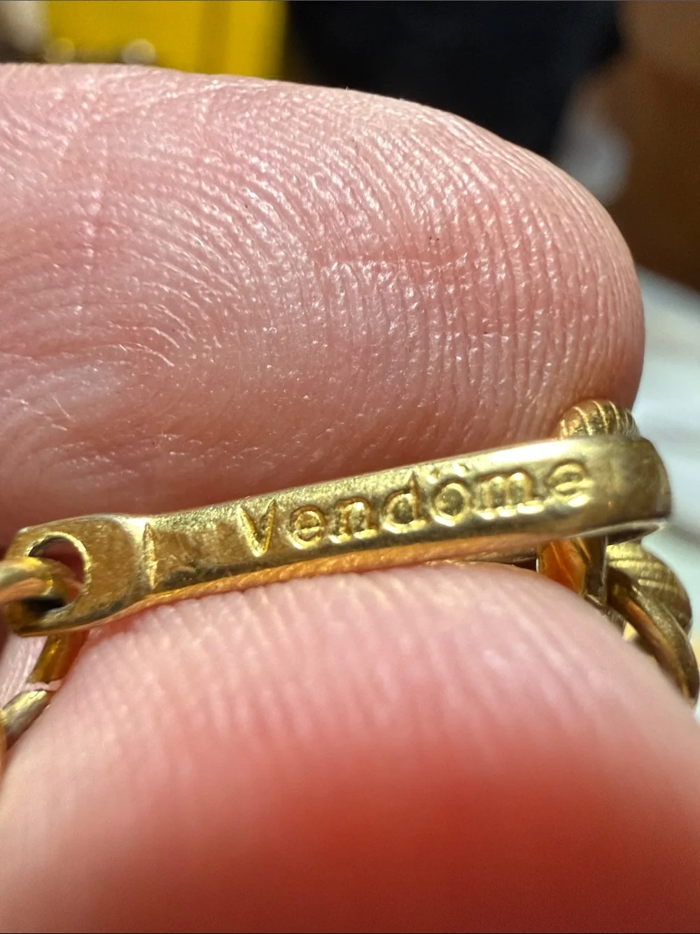 Vendome vintage gold